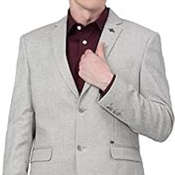 cantabil Self Design Full Sleeves Notch Lapel Formal Blazer for Men | Formal Blazer for Men | Men Blazer for Formal (P_MBZF00152)-picture-37