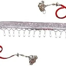 C7Gangani Fashion Mirror Work Kamarpatta Mrquee/Kamar Chain/Kamarband For Women & Girls | Girl's Waist Belt/Belly Chain/Waistband For Saree & Traditional Dresses-picture-34