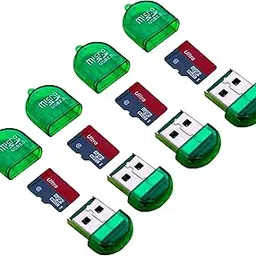 Sarandiv Mini Micro SD Card Reader | USB 2.0/3.0 High-Speed Memory Card Adapter | Compatible with Micro SD, TF Cards for Smartphones, Tablets, Laptops & PCs | Pack of 4-image-71