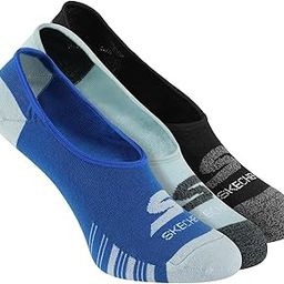 skechers MENS-SOCKS-3PK MENS NON TERRY NO SHOW-S20080ID-MULTL-L-picture-14