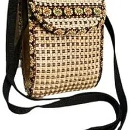 Stylish Mobile Cross Body Bag For Girls Jute Mobile Slingbag Womens-picture-29