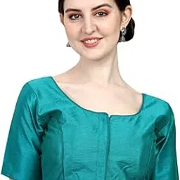 nigel designer Women's Silk Blend Fitted Blouse-picture-15