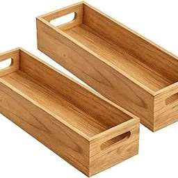 HusNain Wooden Handmade Serving Tray Platter for Home Decoration Multipurpose for Kitchen Dining Room Table for Storage Candle Tray Office Tray-picture-20