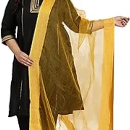 Red floral printed Silk Blend dupatta-image-0