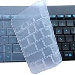 iFyx Keyboard Cover Skin for Logitech Keyboard K240 MK240 MK245 Nano Cover Ultra Thin Protective Skin (Transparent)-image-5