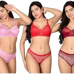 Women's Bra and Panty Set, Intimate Apparel, Undergarment Lingerie-picture-17