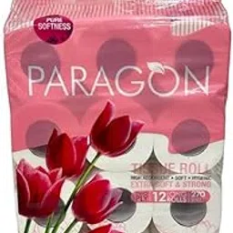 New UltraSoft Paragon Tissue Roll | 2 Ply Tissue | 270 Pulls per Roll, 3240 Sheets | Extra Soft and Strong | Ideal for home usage and Sensitive skin (Pack of 12)-picture-63