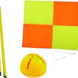 MERISHOPP Soccer Corner Mark Portable Replacement with Base Football Field Corner Mark 1M Pole Yellow Base|Sporting Goods|Team Sports|Soccer|Training Aids-picture-20