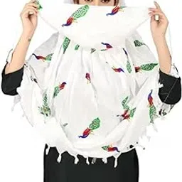 popshy Fancy Cotton Scarf Cum Mask – Full Face Cover & Sun Protection for Women & Girls-picture-10