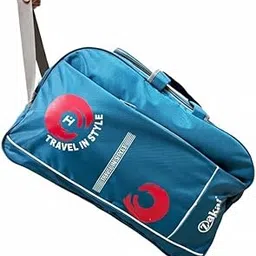 Duffle Bag for Traveling (Zakai) 24 inches Polyester Size : M Blue Duffle Bag, 62 Cm with Roller/Wheel Heavy Duty 1000.D Material. (22)-picture-24
