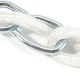 Canvas Swing Chair Wood Utility Rocking Chair for Family Sports Drawing Room-picture-10