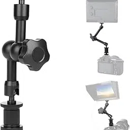 YUGAM Magic Articulating Adjustable Arm with 1/4" Tripod Screw for DSLR Camera, LCD Monitor, LED Lights, Flash Light, Microphone (MINI-Articulating Arm)-picture-14