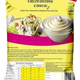 Impresso Cheezy Dressing & Spread 1kg | Smooth & Flavourful, Multipurpose Dip for Fast Food & Homemade Recipes-picture-24