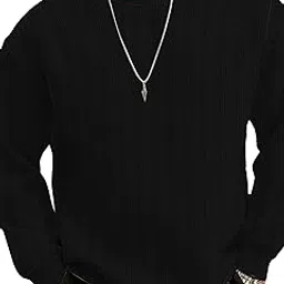 kajaru Men's Polyster Lycra Regular Fit T-Shirt with Full Sleeve Round Crew Neck Standard Length and Classic Style-picture-45