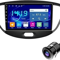 Modorwy 9 inch Car Android System with AHD Camera & Frame | OS 13 |4GB RAM 64GB ROM |Wireless CarPlay, Android Auto Double Din Car Stereo| Inbuilt Bluetooth Wi-Fi Compatible with Hyundai i10 2008-2012-picture-66