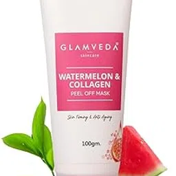 Glamveda Watermelon & Collagen Peel Firming & Anti Aging Off Mask For Women | Reduces Signs of ageing | Gives radiant glow | No Paraben, SLS | 100gm-picture-58