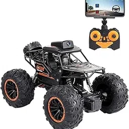 Heattack SROTIEN Remote Control Car with 720P Hd FPV WiFi Camera, 2.4Ghz 1:18 Scale High Speed Alloy Off Road Monster Truck Fast Racing Vehicle Electric Hobby Toy Car Rc-picture-36