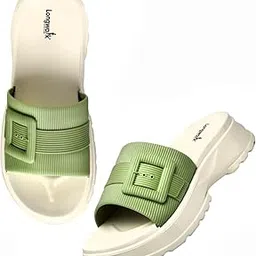longwalk Casual Stylish Women Heels Slides Flip Flops Slippers--picture-34