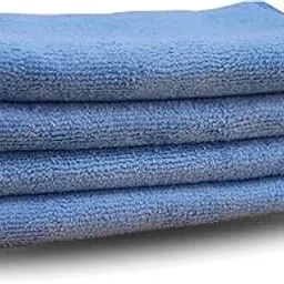 Mafra MANMACHINE Automotive Blue Microfiber Body Cleaning Washing Polishing Towel Cloth for Car Bike (40x40cm) Pack of 4pc Thick Lint & Streak Free Multipurpose Detailing-picture-34