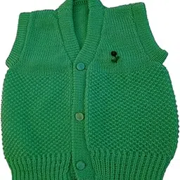 Cubs & HUGS New Born Baby Woollen Vest Inner Wear Bandi-picture-19