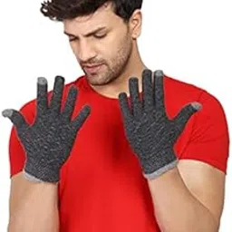 navkar crafts Woolen Screentouch Gloves for Men & Women Pack of 1-picture-38