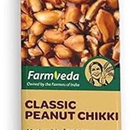 Farmveda Classic Jaggery Peanut Chikki Bar Jar (25gm each) | Delicious & Crunchy Peanut Bar | Preservative-free, Natural & Non-GMO | Sourced Directly from Farmers (Pack of 60)-image-15