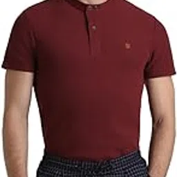 jack & jones Men's Henley Neck Slim Fit Cotton T-Shirt-picture-38