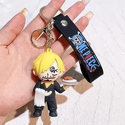 sohosan | Anime Character Keychain, 3D Silicone Design, Unisex Bag Charm, Small Size, Lightweight, Cute 3D Keyring for Gifting-picture-34