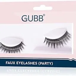 GUBB Eyelashes Set with Glue, Party Style Eyelash Extensions Kit, Black,-picture-37