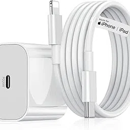 GiGreen 20W Original (Mfi-Certified with 2 Years Extended Warranty) Fast Charger&Cable Compatible with iPhone 14/14Plus/14Pro/14Promax 13/13Pro/13Promax 12/12Pro/12/11/X/Xr Series by Homemo,White-picture-10