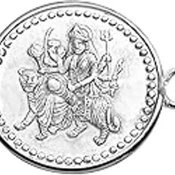 pray everyday Durga Mata Silver Plated Rakhi-picture-36