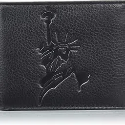 justrack Men Dark Black Color Genuine Leather Money Purse (LWM00207-JT_8)-picture-25