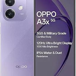 OPPO A3X 5G (Starry Purple, 4GB RAM, 128GB Storage)|6.67” HD+ 120Hz Refresh Rate Screen | 45W SUPERVOOC|with No Cost EMI/Additional Exchange Offers-picture-19