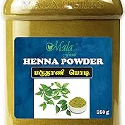 Mala Henna powder -250 G/Maruthani Powder for hair Colour and Growth -250 GMS-picture-21