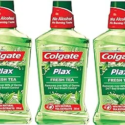 Colgate Plax Mouthwash - 250 ml (Fresh Tea, Buy 2 Get 1 Free)-picture-30