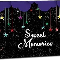 BP Design Solution Sweet Memories Color Star Background Scrap Book Photo Album/Photo Dairy For Memories 20 Pages A4 Size (12x8.5) inch-picture-11