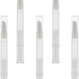 fabloft 5pcs 3ml Empty Twist Pen Lip Gloss Nail Polish Eyelashes Tubes with Brush Clear|5 Pieces 3ml Empty Twist Pens|Other Makeup Tools & Accs| Makeup |Health & Beauty-picture-31