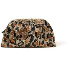 accessorize London Women's Multi Leopard Cloud Clutch | Hand bags for women stylish | Shoulder bag for woman latest | Purse for women handbag-picture-21
