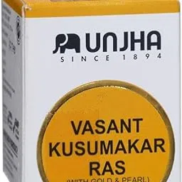 Unjha Vasant Kusumakar Premium 24CT Gold 60 Tablets - Ayurvedic Diabetes Support, Immunity Booster & Rejuvenation Rasayana | | Men & Women | AYUSH & GMP Certified-picture-24
