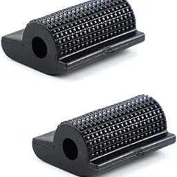 Metal Craft Customs Universal Motorcycle Shift Gear Lever Pedal Rubber Cover Shoe Protector Peg Toe Gel Sleeve (Black, 2 Pieces)-image-75