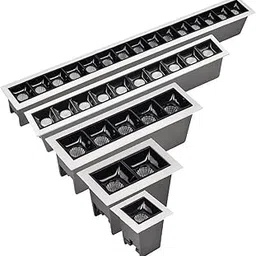 Harold Electricals Laser Blade Linear Spotlight, Recessed Mounted Downlight for Indoor Lighting,Home, Showroom, Studio (20W - 40x270MM, Warm White Light)(AC, Metal)-picture-16