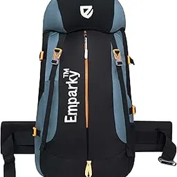Emparky 65 Liter Waterproof Hiking and Trekking Bag Rucksack, (Multicolor)-picture-54