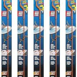 FlexiSnake Drain Weasel Spike Sink Snake Hair Clog Remover Tool, Pipe, Bathroom, Bathtub Drain Cleaner, 18-inch Long, Flexible, Made in the USA, One Piece Design-picture-33