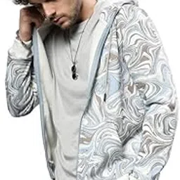 Men's Hoodie for Casual Wear | Hooded Neck | Long Sleeve | Pull On Closure | Regular Fit | Cotton Sweatshirt Crafted with Comfort Fit for Everyday Wear-image-23