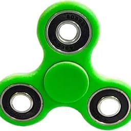 Premsons® Hand Spinner Desk Toy - High Speed Smooth Finger Spin Sensory Fidget Stress Relief Game Play for Kids & Adults - Birthday Party Gift - Four Bearing - Green + White Dual Sided-picture-13