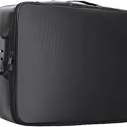 UJEAVETTE Document Bag Waterproof Travel File Bag for Travel Storage Cabinet Passports Black-picture-31