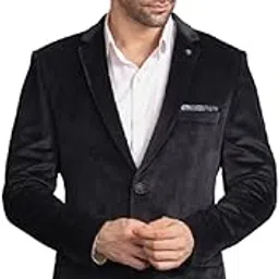 style culture Men’s Velvet Tuxedo Blazer Coat | Luxury Suit Jacket with Satin Lapel – Classic Fit I Stylish Designer Tuxedo-picture-15