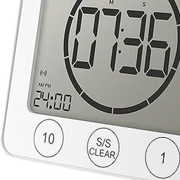 The Style SutraIndoor Temperature and Humidity Dispaly Meter White Digital Clock for Cellar|Home & Garden | Yard Garden & Outdoor Living | Weather Stations-picture-12