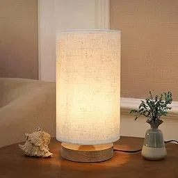 ORIFY Wooden LED Table Lamp for Bedside, Study, Bedroom, Office Room-picture-20