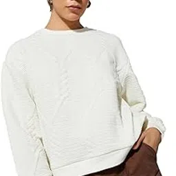 max Women Quilted Hooded Neck Alaya F x URB_N Sweatshirt image 1